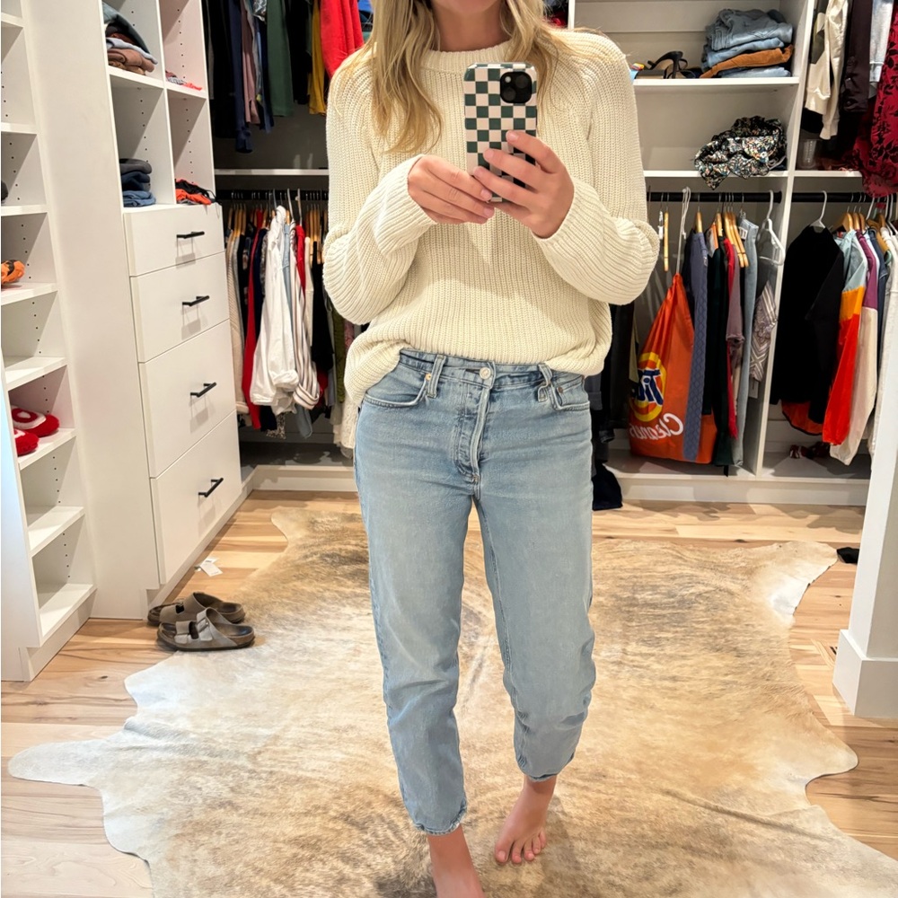 Jenni Kayne Cotton Fisherman Sweater